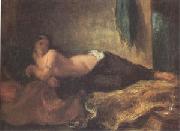Eugene Delacroix Odalisque (mk05) France oil painting artist